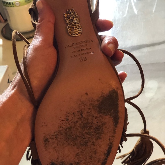 Aquazzura Wild Thing Heel/Sandal Size 38 - Picture 4 of 7